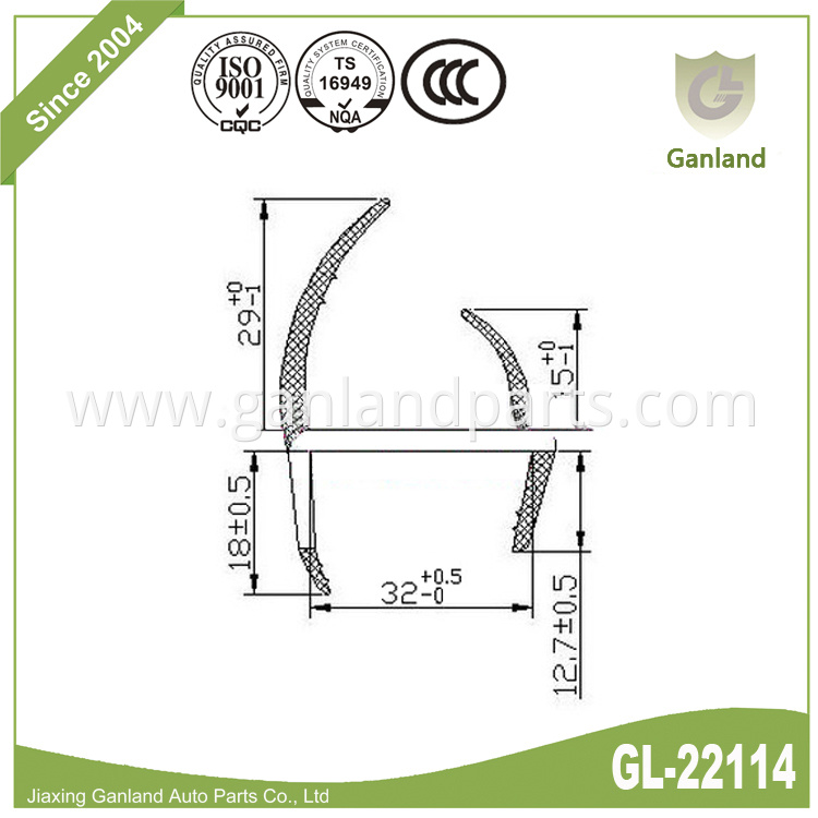 Cargo Truck Rubber Seal gl-22114